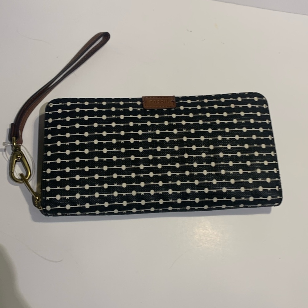 Fossil Zip Around Wristlet Wallet - image 1